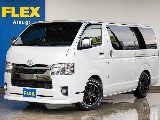 R3年式　ハイエースバン　S-GL　ダークプライムⅡ　ディーゼル　４WD　ワンオーナー車両！