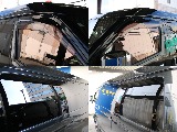 トヨタ純正ドアバイザー付いてます!リア5面はフィルム施工済みなので外からの視線も気になりません!