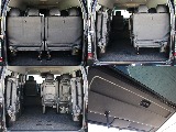 4列目シートはこのように跳ね上げ可能です!大きな荷物を積むこともできます!
