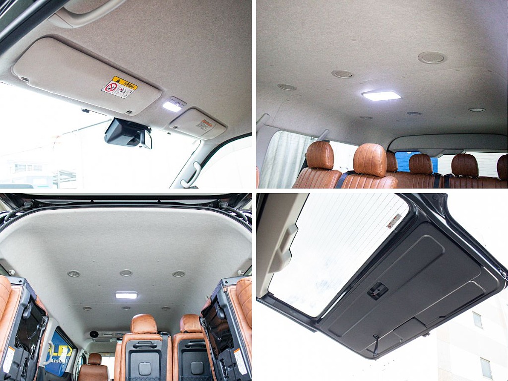 ルームランプもLEDとなっておりま！