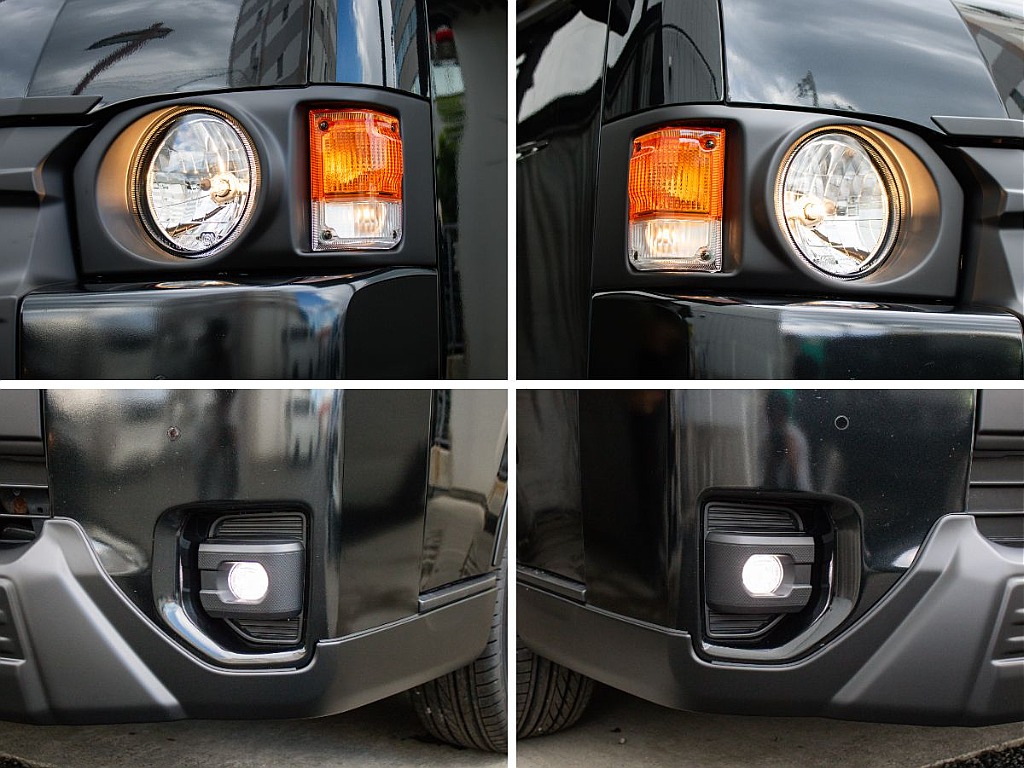 フェイスは人気のReclassic丸目！がらっと印象が変わったハイエースに！