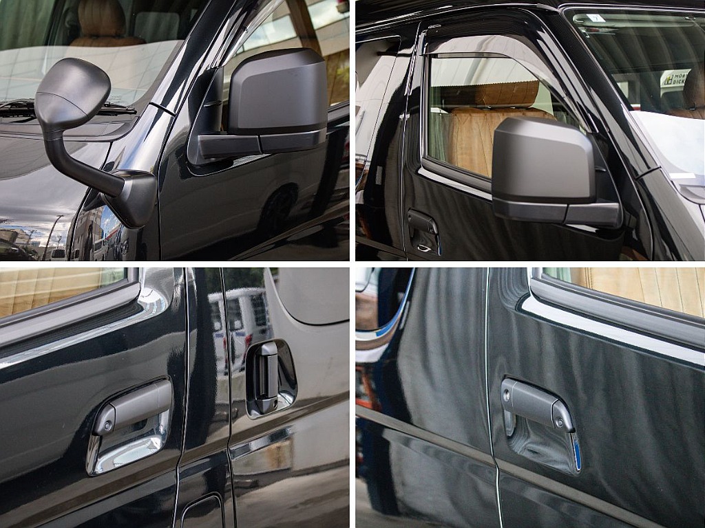 各メッキ部をマッドブラック塗装してます！ブラックエディションパッケージ！