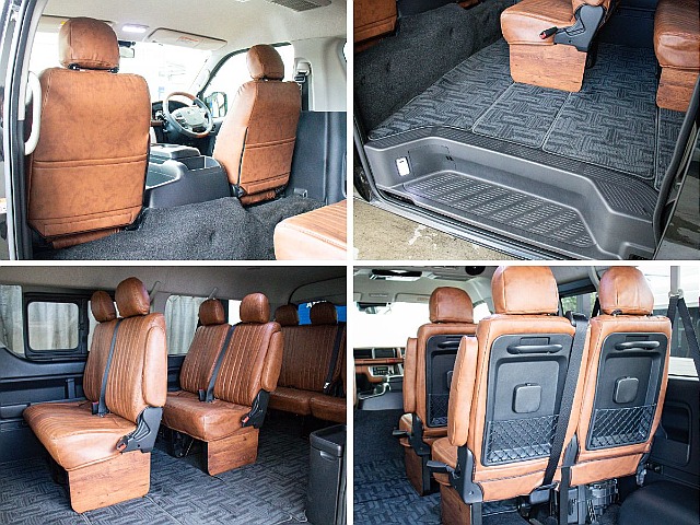 広々としたスペースに最大10人乗車可能となっております！