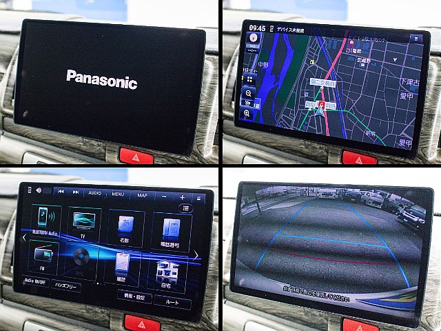 パイオニアの大画面ナビを装備しております！