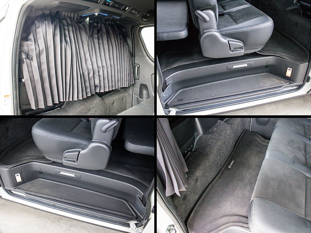 間仕切りカーテンも装備しています！