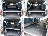 4分割のベッドキット装備しておりますので車中泊もお楽しみいただけます!