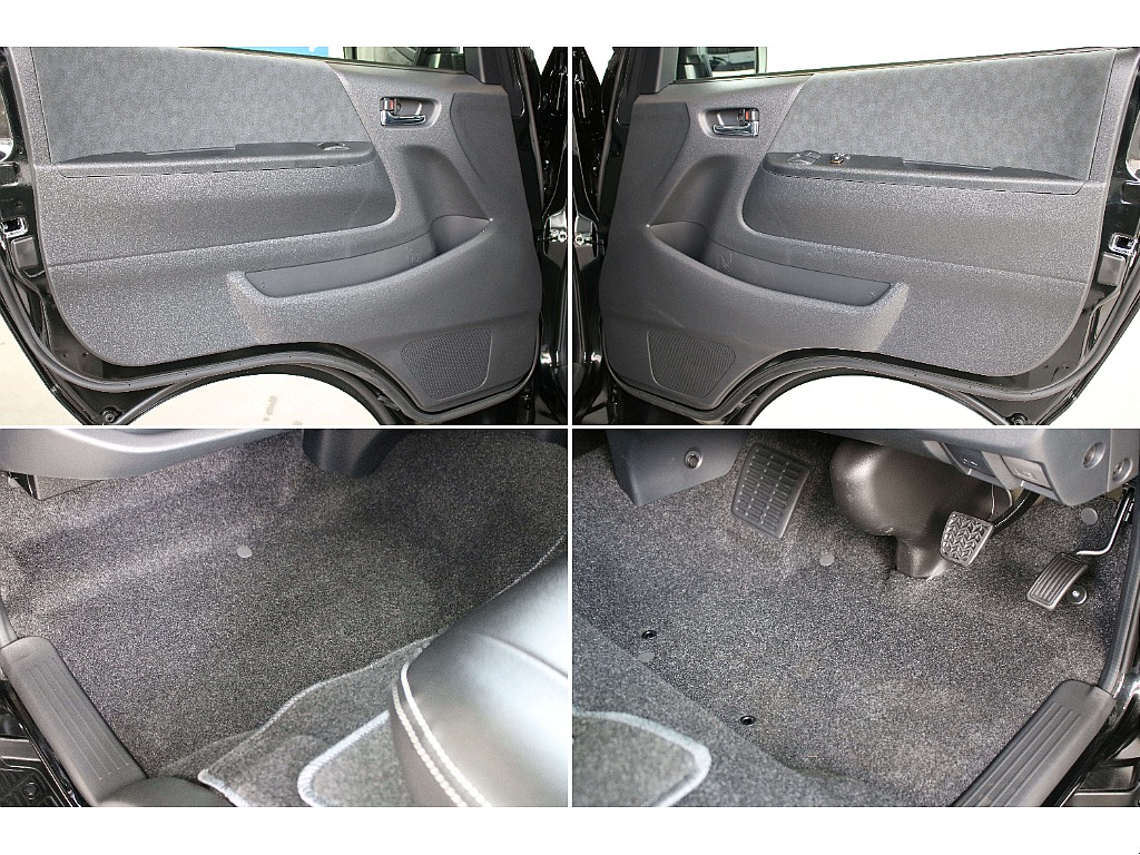 足元にはオリジナルの3Dフロアマットを装備して頂く事もできます！