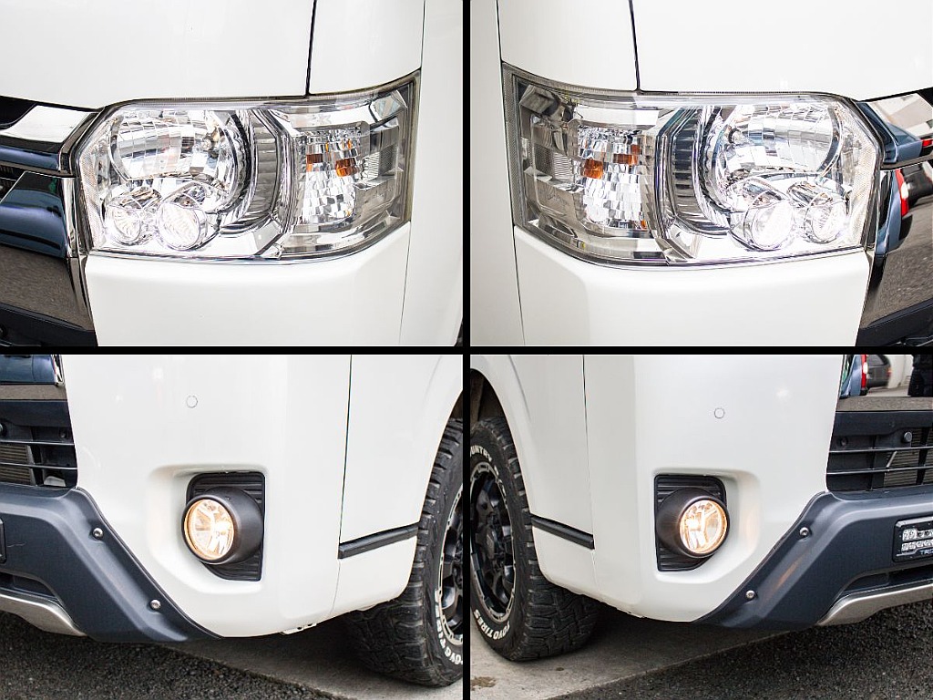 ヘッドライト、フォグランプのお写真になります！