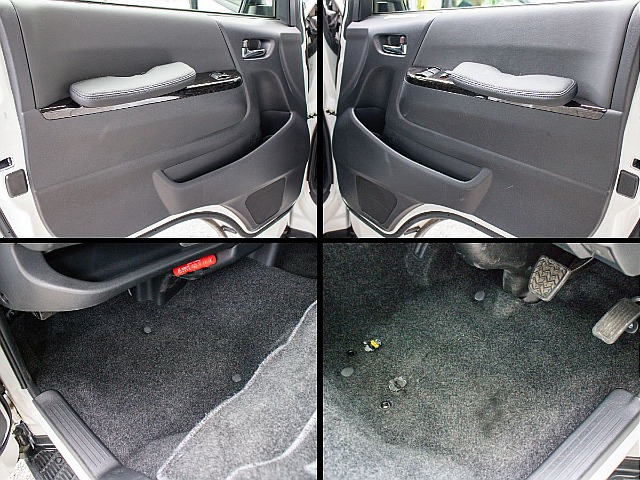 運転席足元周りのお写真になります！