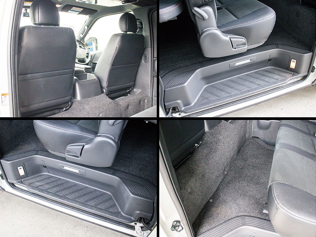 二列目足元の状態も良好です！