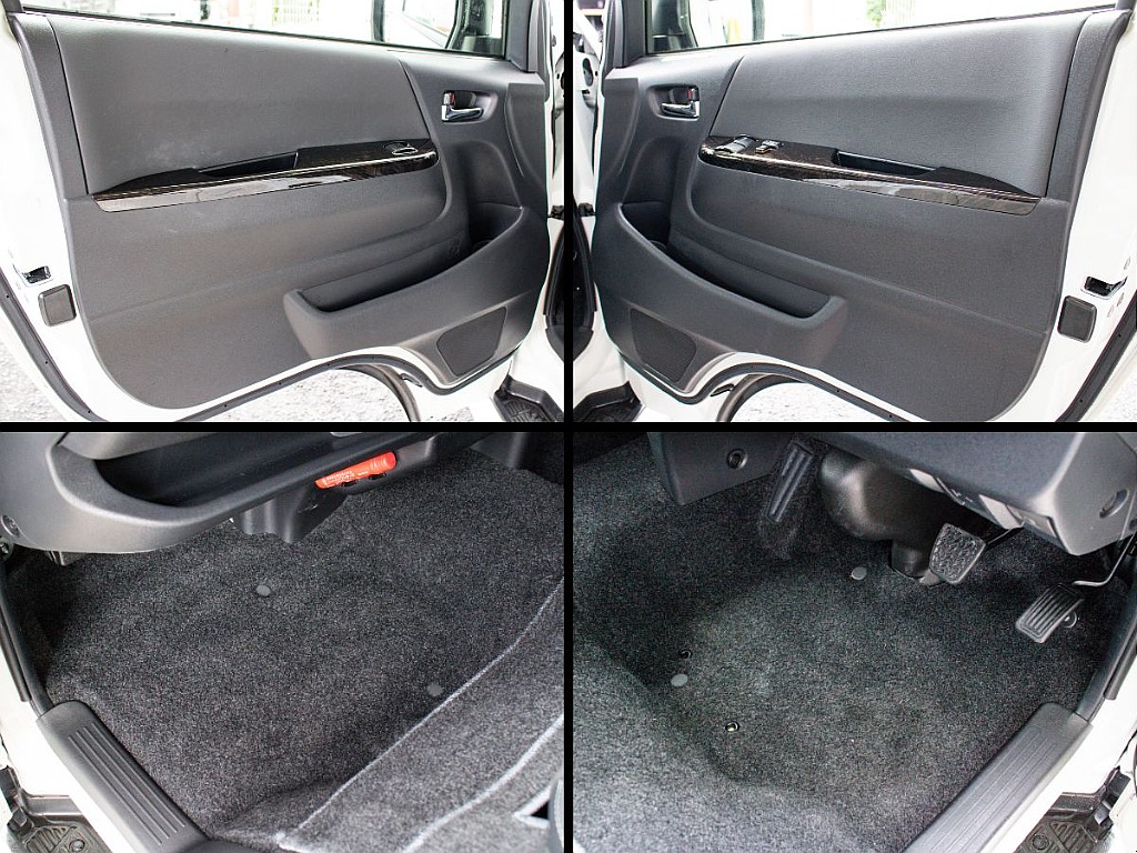 運転席・助手席の足元のお写真です！状態良好です！