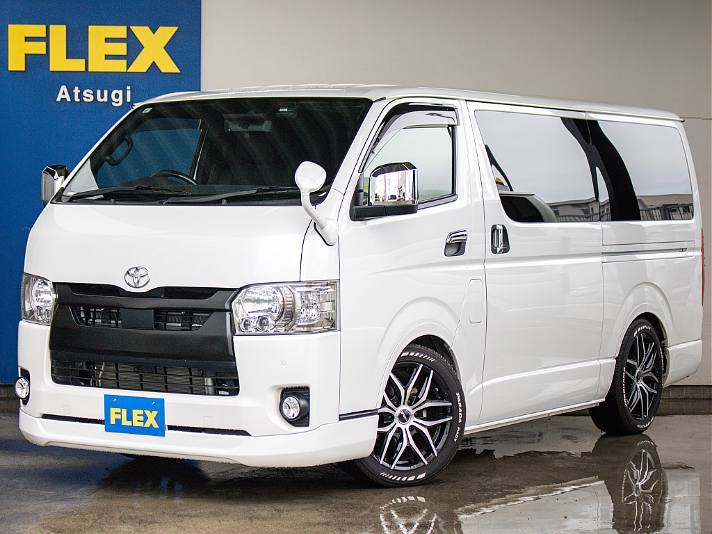 R3年式　ハイエースバン　S-GL　ダークプライムⅡ　2.8L　ディーゼル2WD　高年式低走行！カスタム盛沢山の一台！