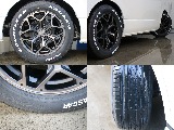 スタイリングヘックスアルミホイールにグットイヤーナスカータイヤ17インチを装備してます！