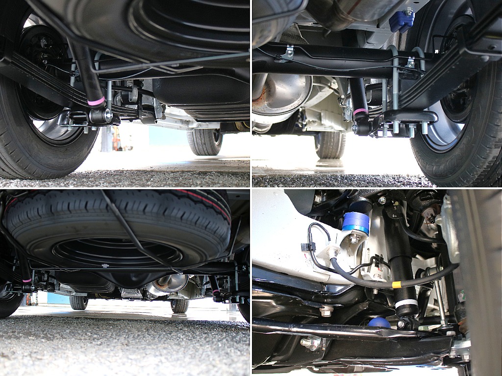 ローダウン施工に玄武製ストロークストッパーを装備！