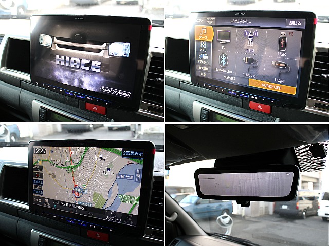 BIG-X大画面ナビ装備！