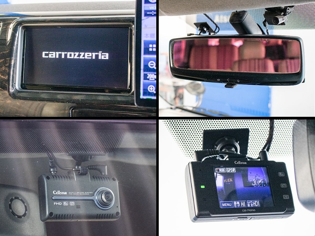 テレビ視聴可能なサブモニターやドライブレコーダーも装備されております！