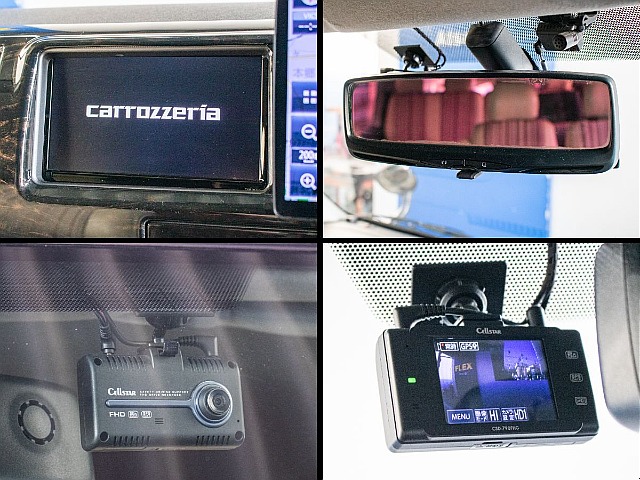 テレビ視聴可能なサブモニターやドライブレコーダーも装備されております！