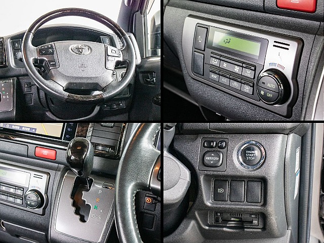 ダークプライムⅡならではの運転席周りになります！