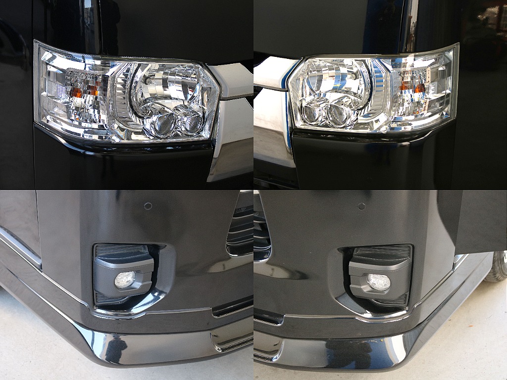 ヘッドライト、フォグランプ共にＬＥＤです！夜間でも明るく照らしてくれます！