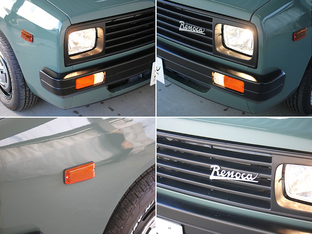 人気のリノカシリーズ！ユーロボックス角目！レトロな雰囲気のフロントフェイスに仕上がってます！