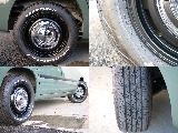 ディーンのクロスカントリーアルミにオープンカントリータイヤ15インチで装備！