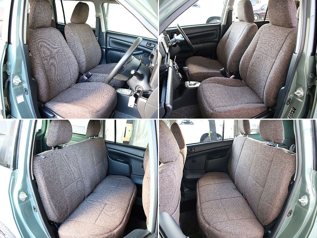 オリジナルのシートカバーを全席装備してます！