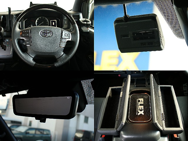 人気のデジタルインナーミラーにナビ連動のドラレコも付いてます！