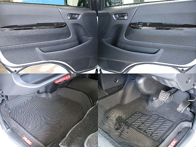 運転席・助手席の足元です！オリジナルの3Dフロアマット装備してます！