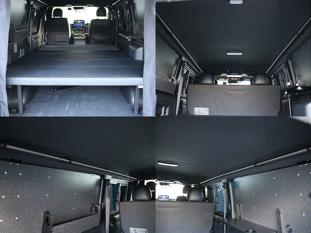 荷室空間のお写真です！両側にサイドバー付いてます！