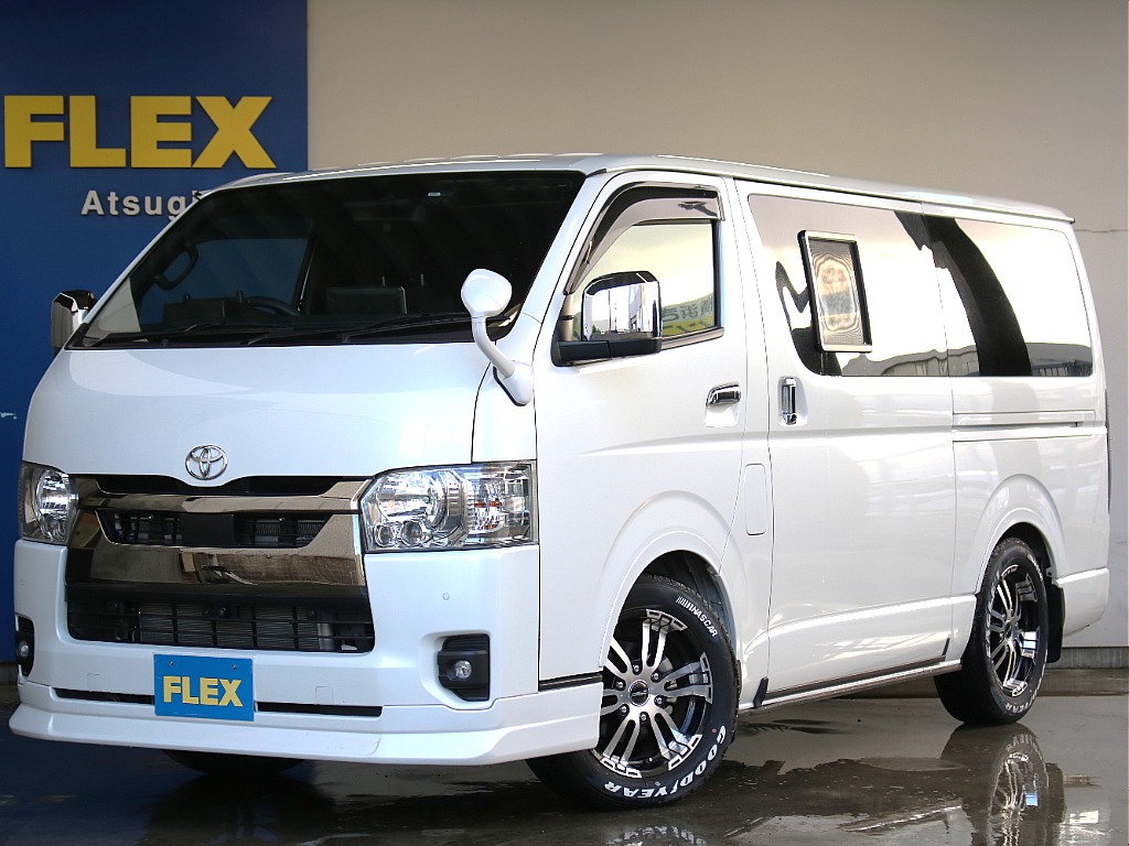 R5年式　ハイエースバン　S-GL　ダークプライムⅡ　2.8L　ディーゼル4WD　買取直販ワンオーナー車両！