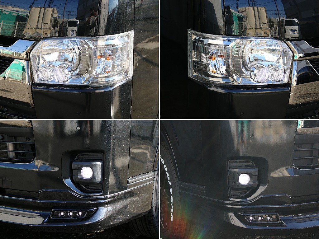 モデリスタ製フロントスポイラーにデイライトも装備されてます！