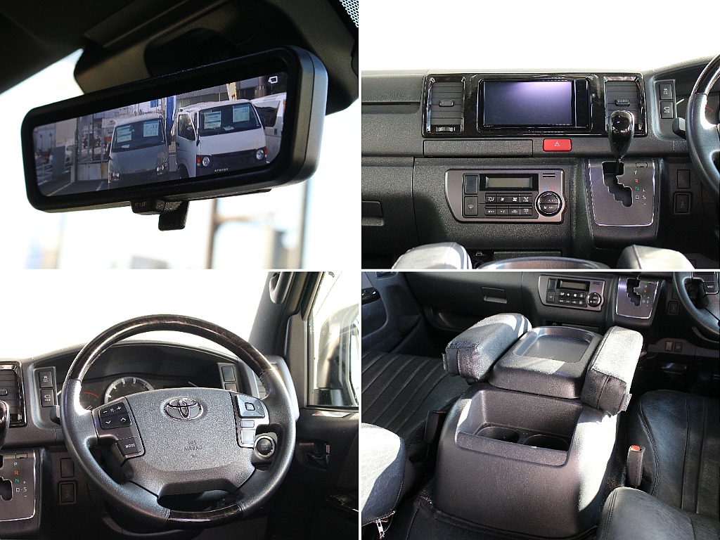 オリジナルアームレスト左右を装備してます！運転しているときがより快適になります！