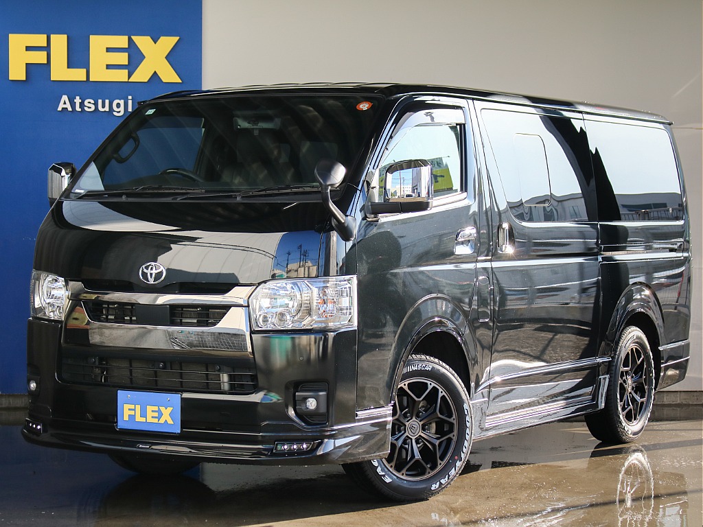 R5年式　ハイエースバン　S-GL　ダークプライムⅡ　ディーゼル4WD　メーカーオプション搭載　買取直販車両！