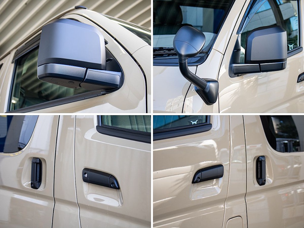 各部メッキ部分をマッドブラック塗装しております！