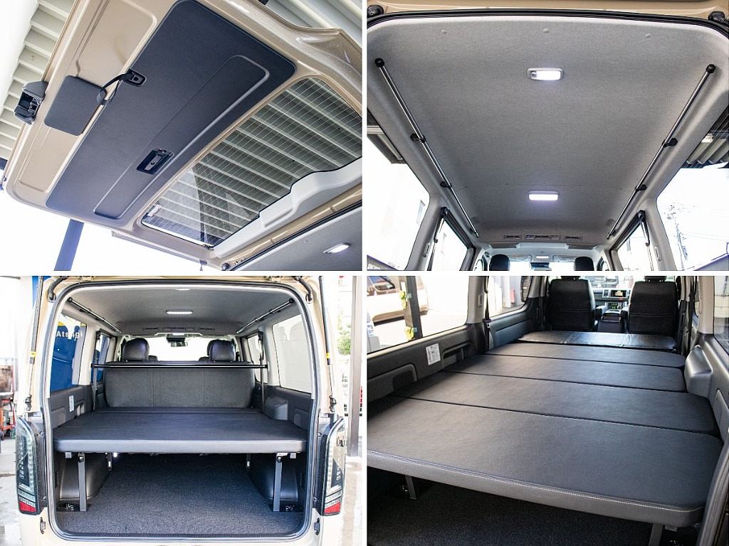 使い勝手のいいオリジナルベッドキットType2を装備しております！