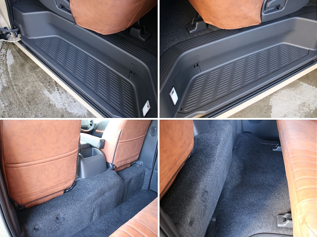 2列目足元、ステップも共に状態良好です！