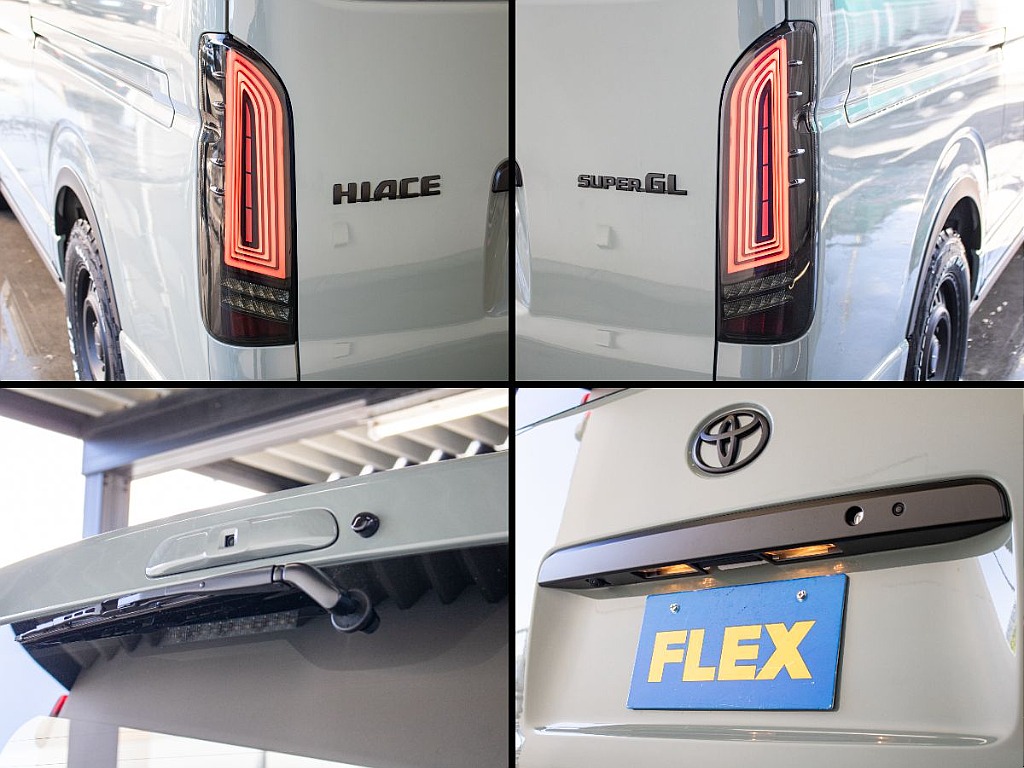 オリジナルネオトレースLEDテールランプを装備！