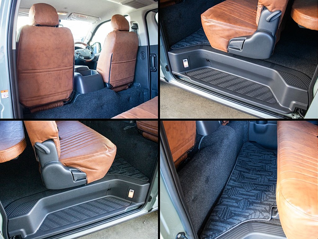 後部座席部分のお写真になります！