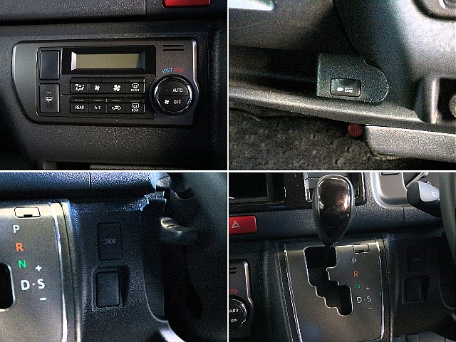 シフトノブやインテリアパネル、ステアリングがダークプライムⅡならではのマホガニー調黒木目になってます！