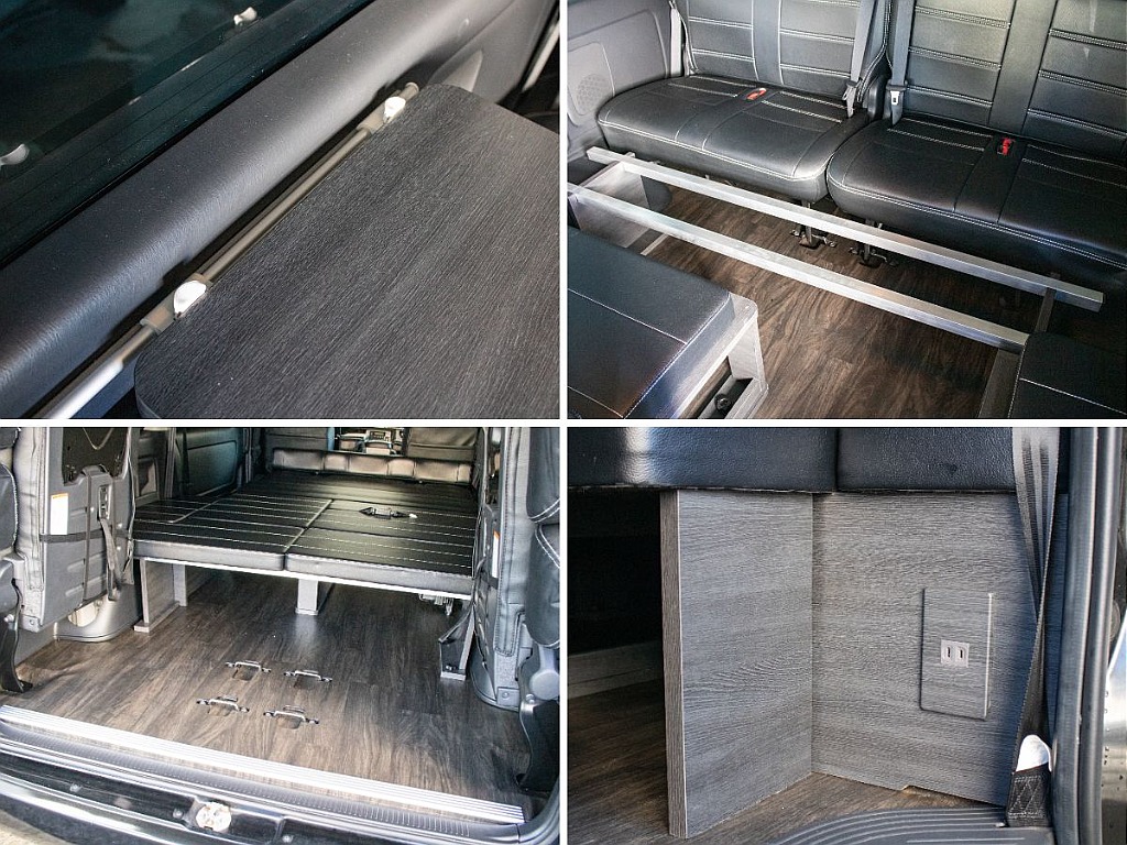 走行中に後席付近にあるコンセントもお使いいただけます！