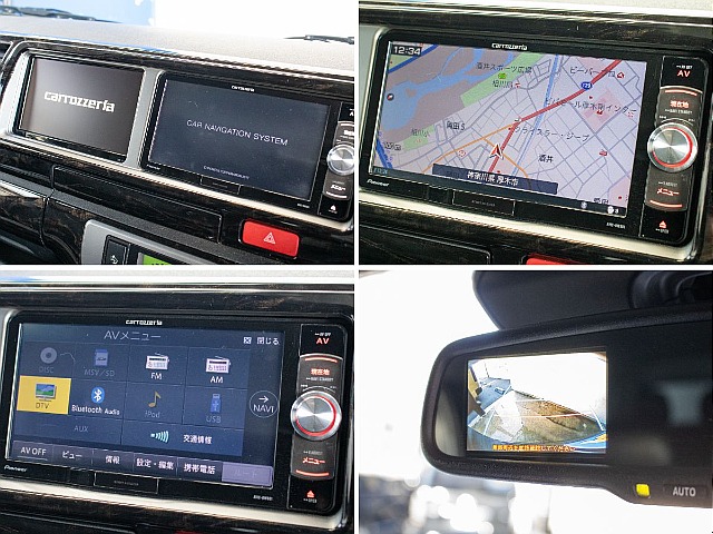 カロッツェリア製のナビとサブモニター装備してます！