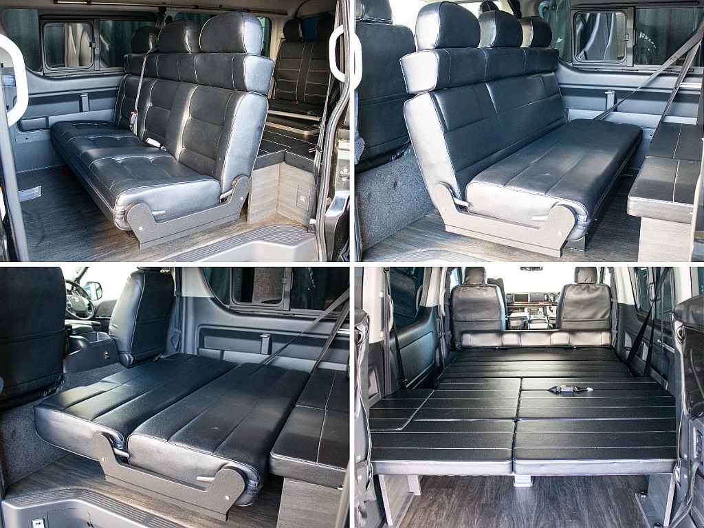 様々なレイアウトが可能！フルフラット展開もできます！