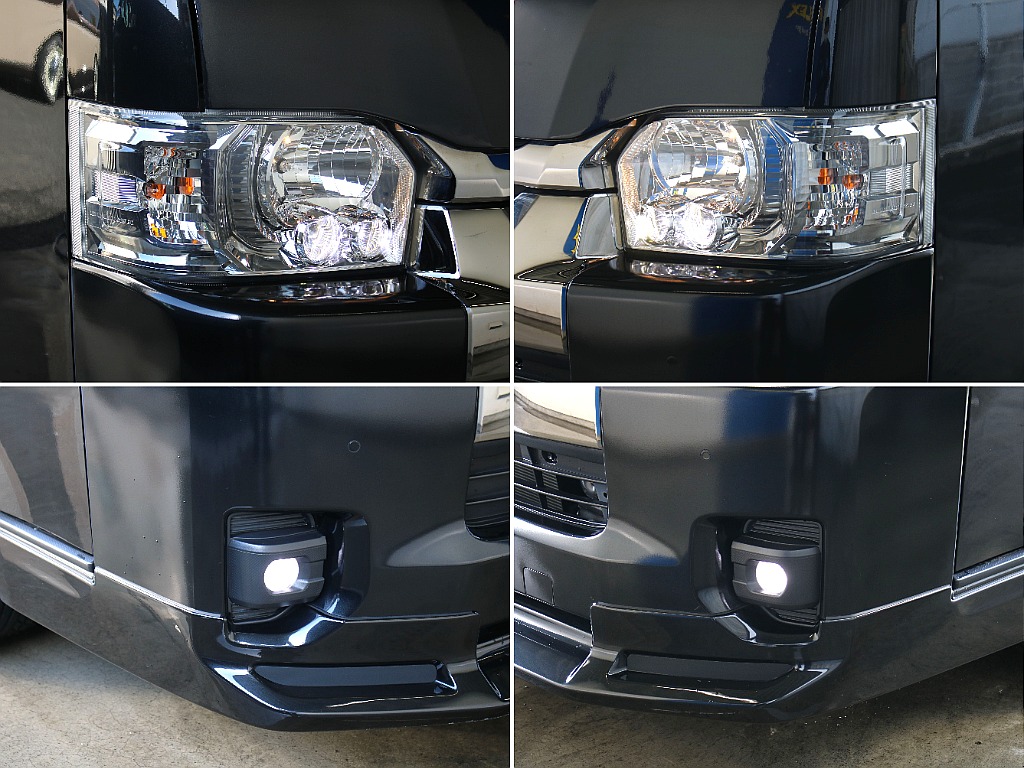 ヘッドライト、フォグランプ共にLEDです！