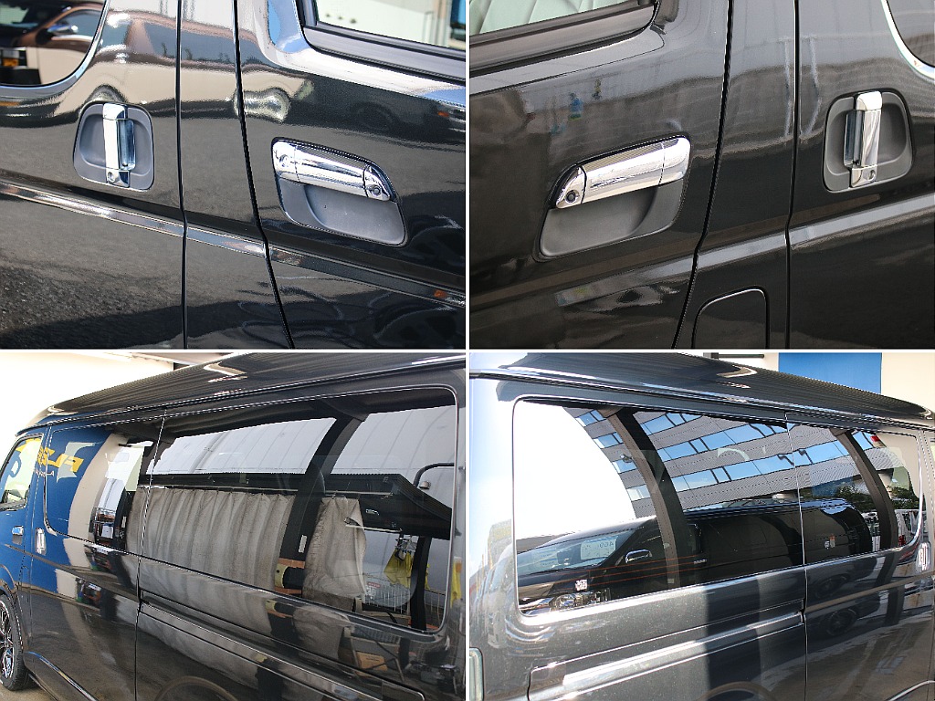 ドアノブガード装備！傷がつきやすい所も安心です！