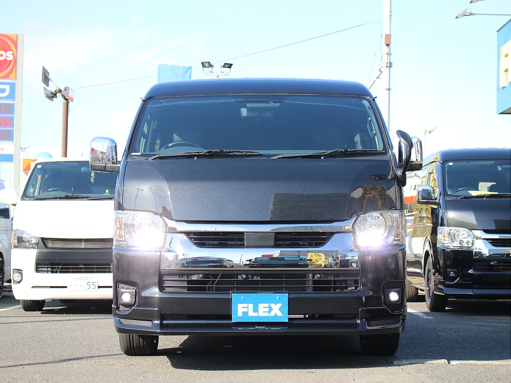 バッドフェイスボンネットを装備！少し強面の印象に！