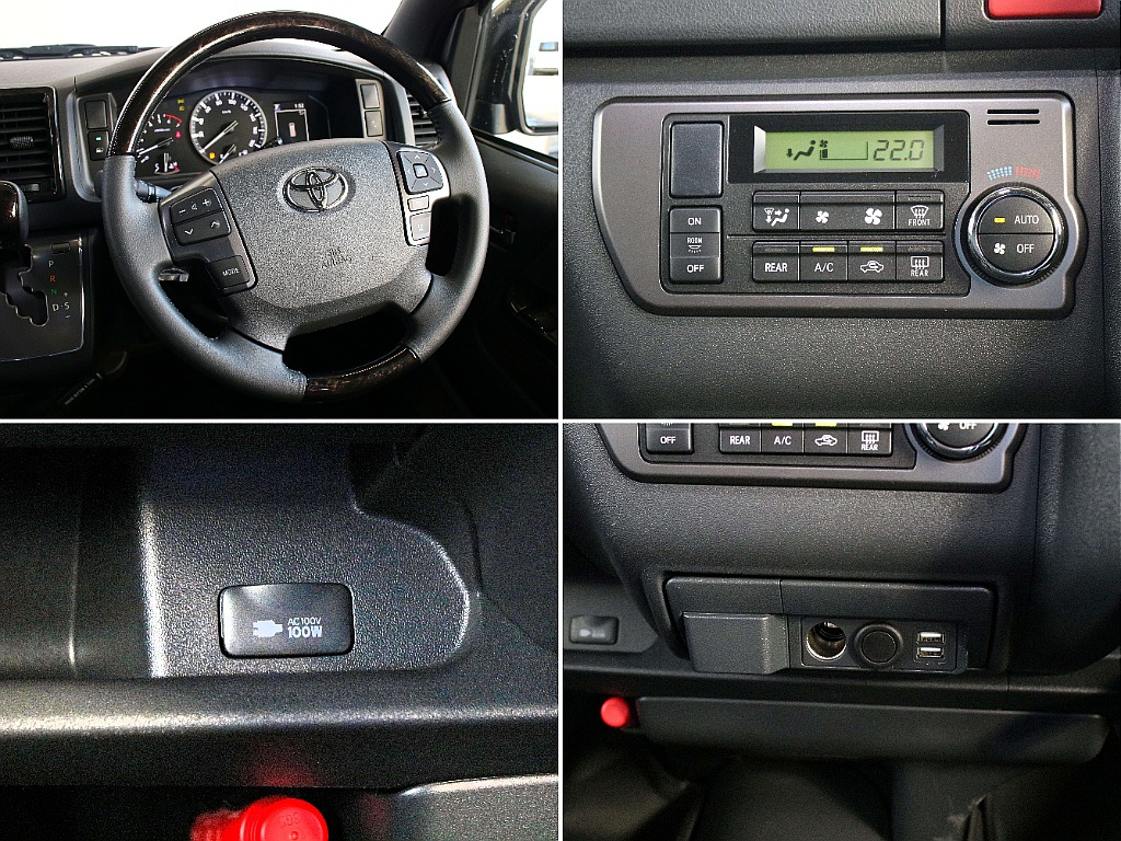 ダークプライムⅡならではの運転席周りになってます！