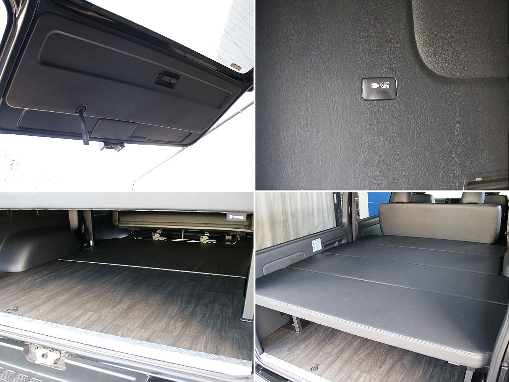 荷室にはフロアパネルを装備してます！汚れも気になりません！