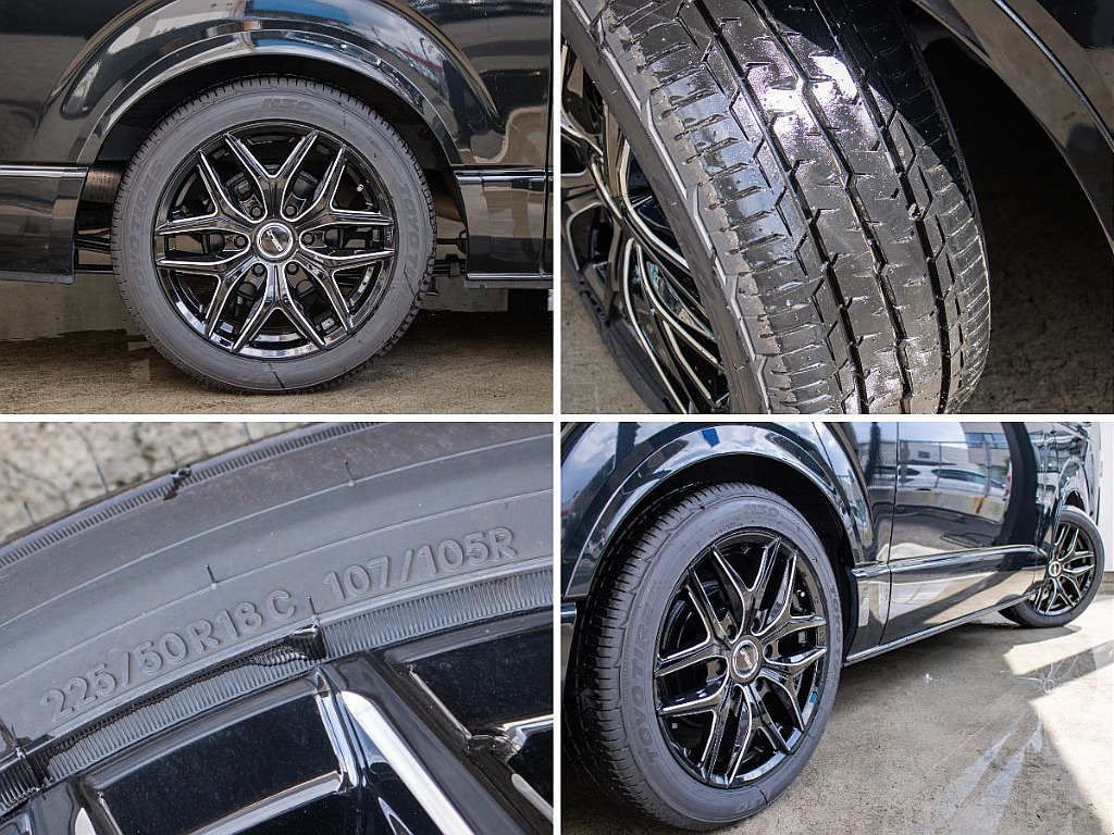 オリジナルのDelf01アルミホイールを装備してます！