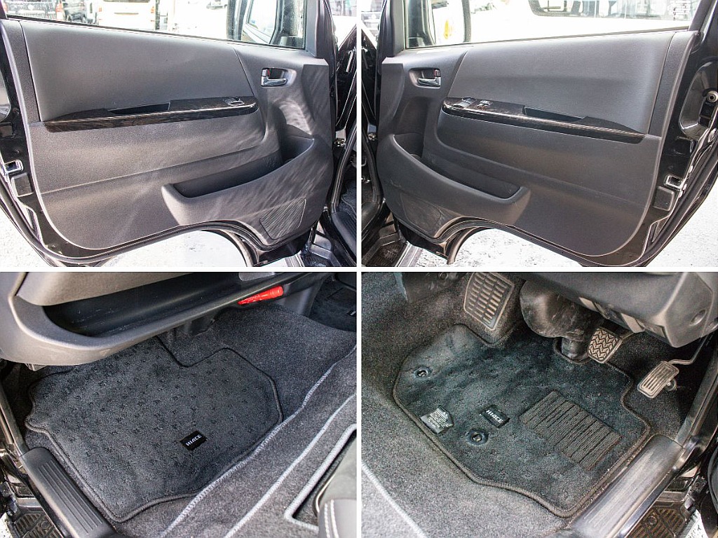 純正のフロアマット前後装備！