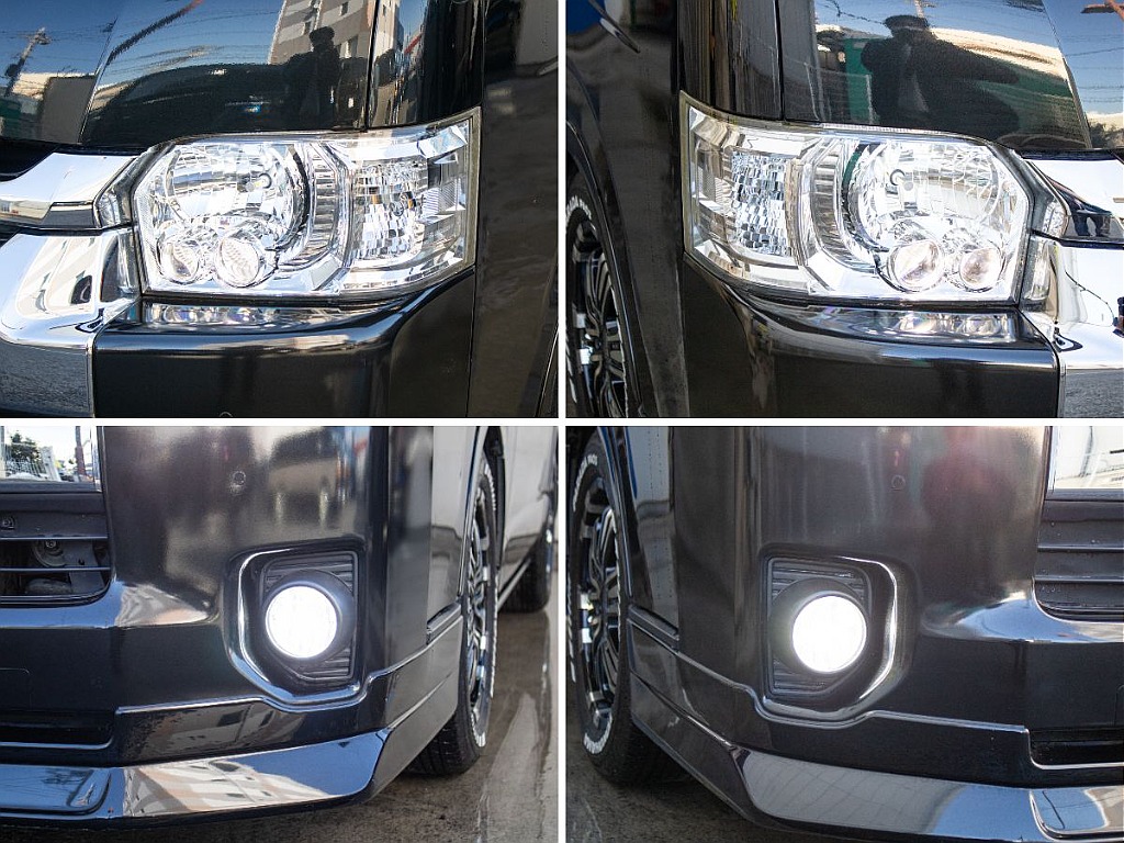 ヘッドライトLEDが搭載してます！